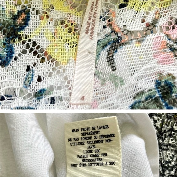 Free People lace Cherry Blossom mini dress. 🤍 - Picture 6 of 6